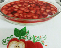 Pavê gelado de morango