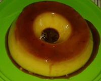 Pudim de leite assado