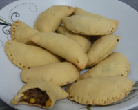 Pastel de fubá assado