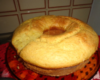 Bolo de laranja com casca diet