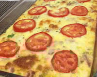 Omelete de forno com batata inglesa