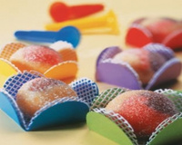 Bolinhas Tricoloridas