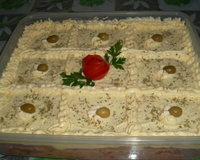 Torta gelada de atum