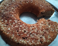 Bolo de banana com aveia sem farinha e óleo