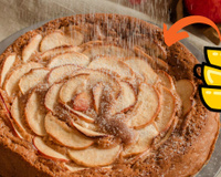 Torta de maçã de três xícaras: uma receita de sobremesa superfácil e rápida