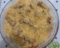 Farofa com cenoura ralada