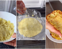 Wrap de batata de 29 calorias: receita simples e barata é o lanche que você queria e não sabia