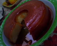 Pudim de pão de padaria