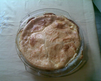 Torta de frango de liquidificador
