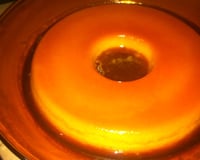 Pudim com sobras de bolo