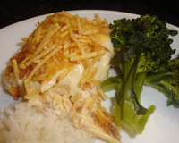 Fricassê saboroso de frango