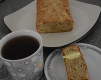 Bolo de maçã com canela