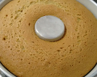 Bolo de aveia com laranja