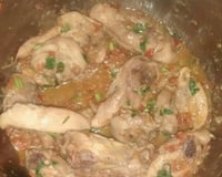 Frango à passarinho refogado