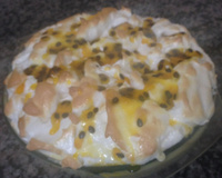 Pavê mousse de maracujá