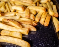 Batata frita no forno