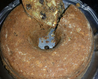 Bolo de Maçã Integral com Aveia e Passas