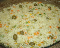 Arroz à moda de legumes