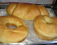 Pão caseiro com leite condensado