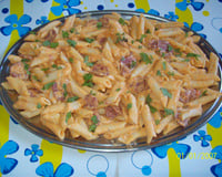 Penne ao molho de calabresa