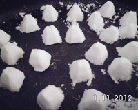 Cubos de açúcar feito em casa!