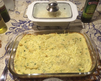 Souflé de Páscoa de bacalhau