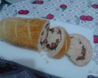Pão de lingüiça delicioso
