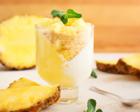 Delícia de abacaxi: a sobremesa gelada que fica pronta em minutos, derrete na boca e todo mundo gosta