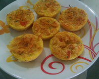 Bolinho fit de tapioca e frango