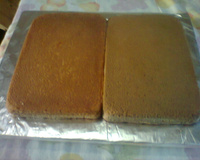 Bolo com dois recheios