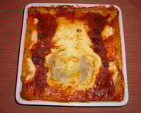 Lasanha quatro queijos