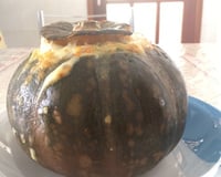 Moranga recheada com camarão da Vovó Mary