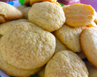 Biscoito amanteigado simples