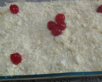 Pave de chocolate branco da Mamãe.