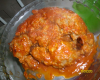 Bolo de carne na panela de pressão