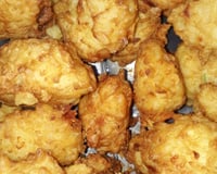 Bolinhos de arroz fritos