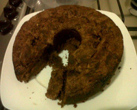 Bolo de chocolate simples