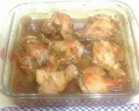 Drumette ao forno do Eduardo