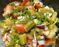 Salada de quiabo