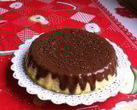 Cheesecake prático com ganache