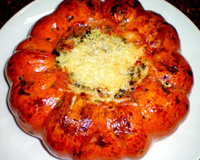 Carne seca na moranga com cream cheese