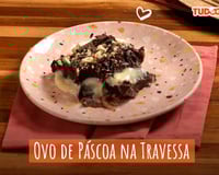 Ovo De Páscoa Na Travessa