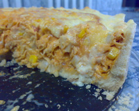 Torta de frango com palmito
