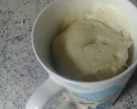 Bolo de caneca muito fofo