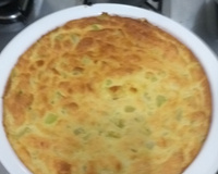 Suflê de chuchu delicioso