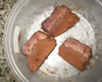 Bolo de chocolate no micro-ondas