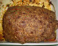 Rocambole de carne recheado