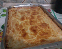 Super empadão ao queijo