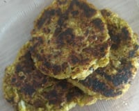 Hambúrguer vegetariano de ervilha