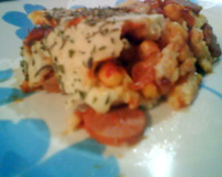 Cachorro quente de forno simples